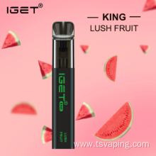 Best Disposable Vape Iget King 2600 Puffs 20Flavors